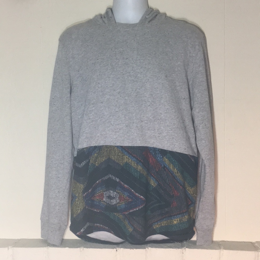 ON THE BYAS HOODIE GRAY LARGE